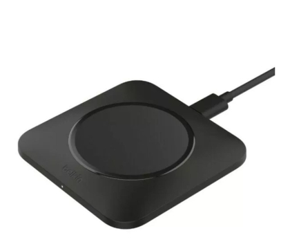 Ładowarka i akumulator BELKIN Podkładka ładująca bezprzewodowa BoostCharge Qi 15W czarna WIA007vfBK